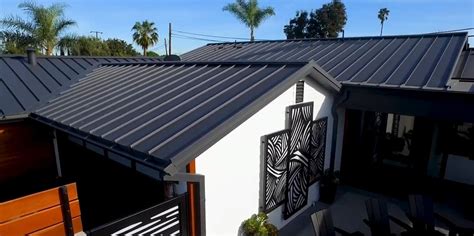 black metal siding house|black corrugated metal sheets.